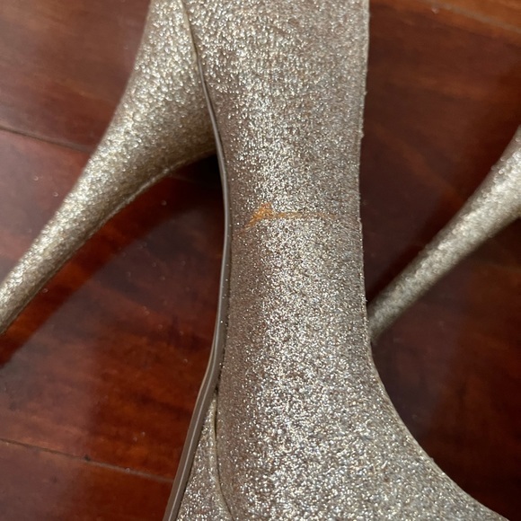 Steve Madden Gold Glitter ‘Caryssa’ Pumps sz 9.5 - Picture 11 of 13